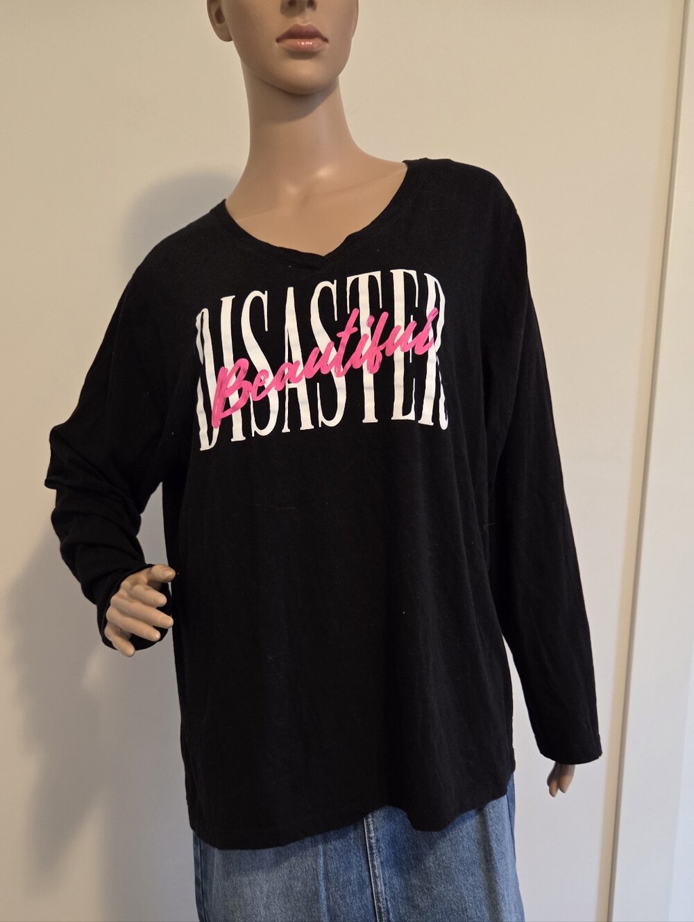 Beautiful Disaster Black " Empowered Women Empower Women" Graphic T-Shirt